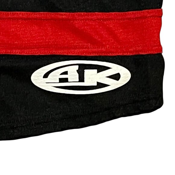 Beaver Trappers Hockey BTH Jersey No. 18 Athletic Knit AK White Black Red XL - Picture 9 of 13